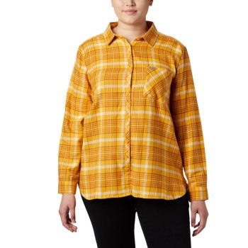 Columbia Ženske Košulje - Simply Put II Flannel Plus Size Narančaste | JCAL-39825